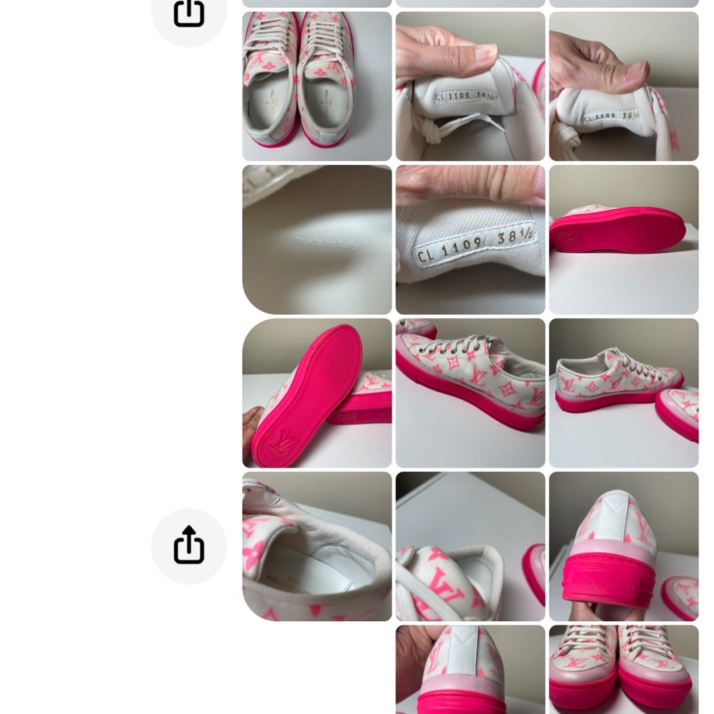 Louis Vuitton Stellar sneakers pink - Picture 16 of 16